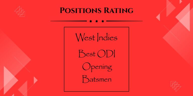 Best West Indian ODI Opening Batsmen Featured